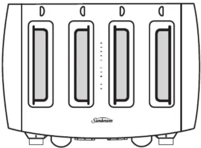 SUNBEAM Cafe Series TA9205G - Toasting Crumpets - 1