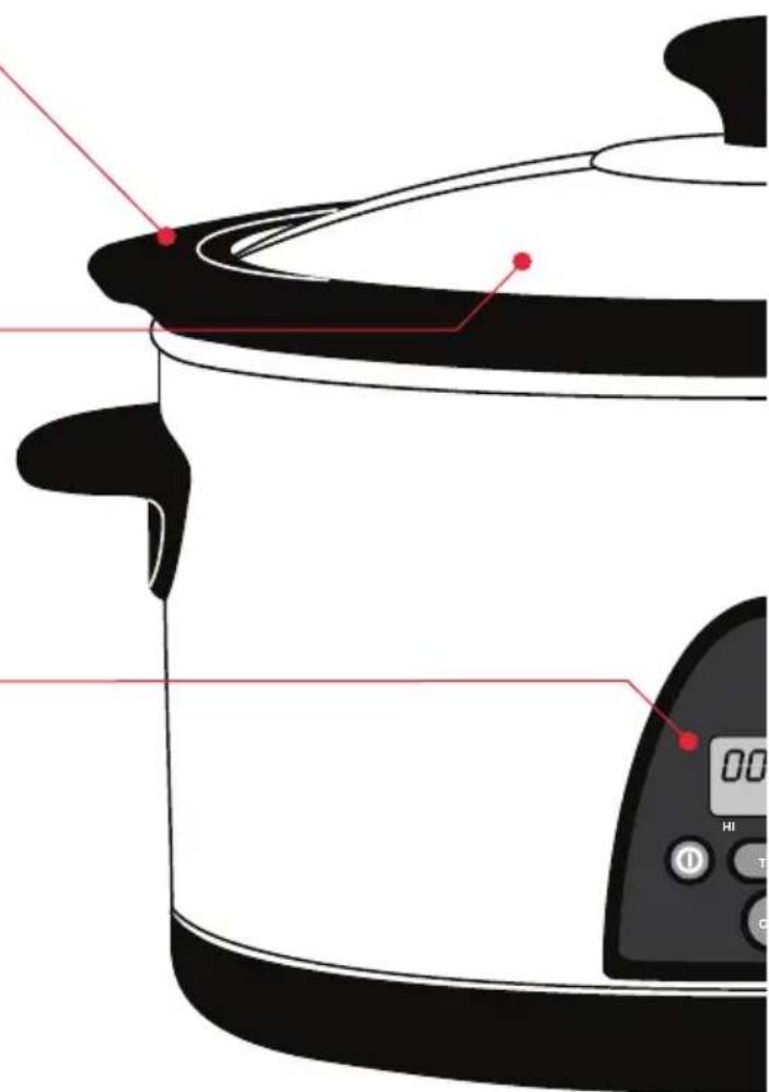 SUNBEAM SecretChef HP5580 - Electronic Control Dial - 1