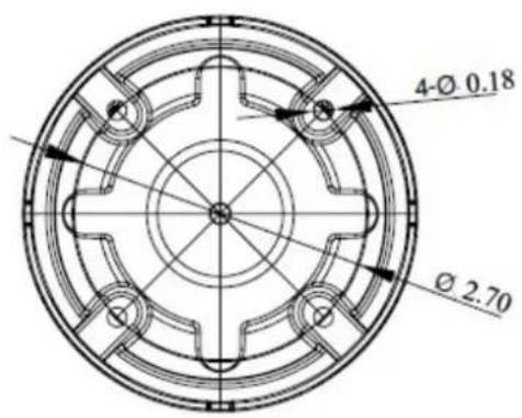 4Ø 0.18 Ø 2.70