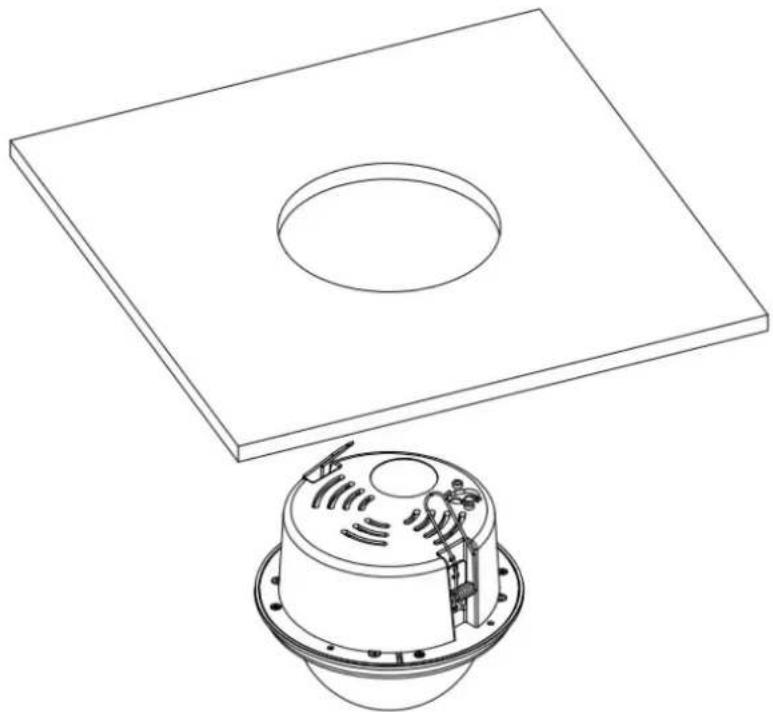 EverFocus EDH5240 - Installation - Flush Mount - 5