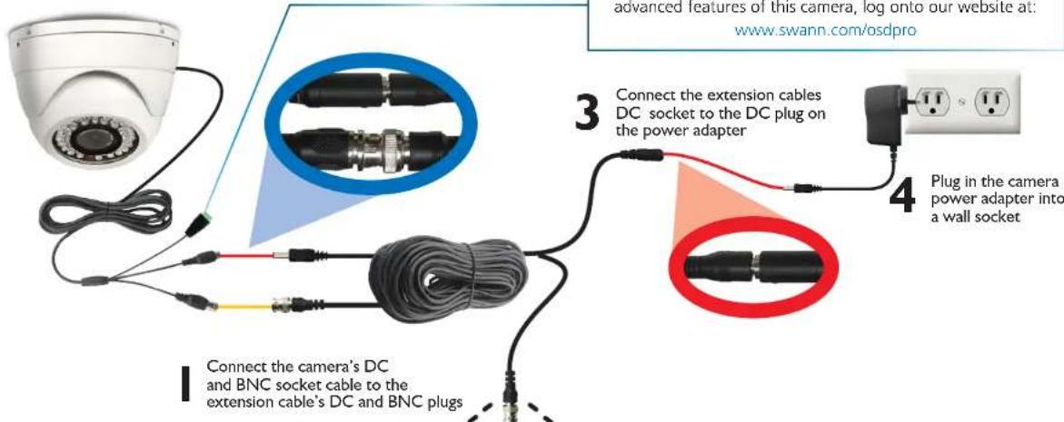 SWANN Pro-671 - Connection Guide - 1