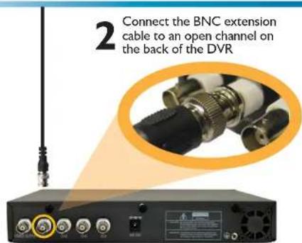 SWANN Pro-671 - 2B. Connecting to Your Existing DVR - 1