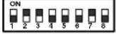 EverFocus EPTZ500 - Address Setting - 24
