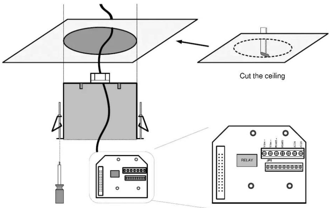 Cut the ceiling RELAY JPS