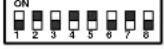 EverFocus EPTZ500 - Address Setting - 104
