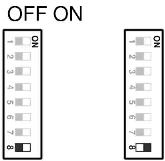 OFF ON 1 ON 2 3 4 5 6 6 7 8