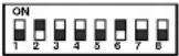 EverFocus EPTZ500 - Address Setting - 7