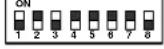 EverFocus EPTZ500 - Address Setting - 105