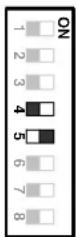 EverFocus EPTZ500 - Transmission Speed Setting (Baud Rate Setting) - 4