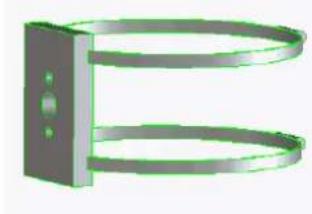 EverFocus EPTZ500 - Pole adapter - 1