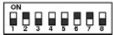 EverFocus EPTZ500 - Address Setting - 9
