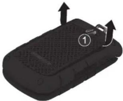AT&T Rugby ll - Removing the Battery - 2