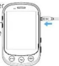 AT&T Pursuit II - Charging your battery - 1