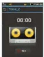AT&T Pursuit II - Recording a voice memo - 1