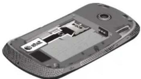 AT&T Solstice II - Installing the SIM Card - 1