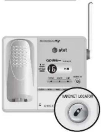 AT&T QD 通訊一 16 HANDSET LOCATOR ORCT