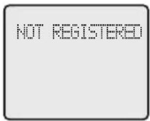 NOT REGISTERED