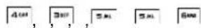 AT&T SGH-A777 - Enter a Word in T9 Mode - 1