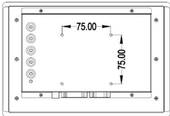Advantech IDP-31101W - VESA standard installation - 1