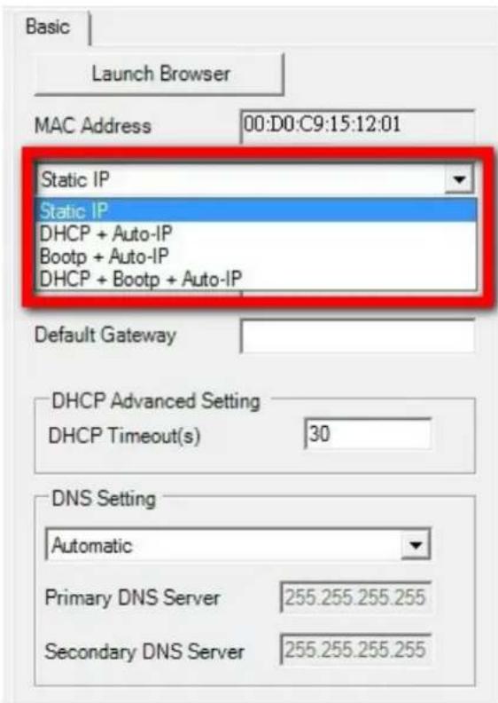 Advantech EKI-1512X - IP Address, Subnet Mask, Default Gateway: - 1