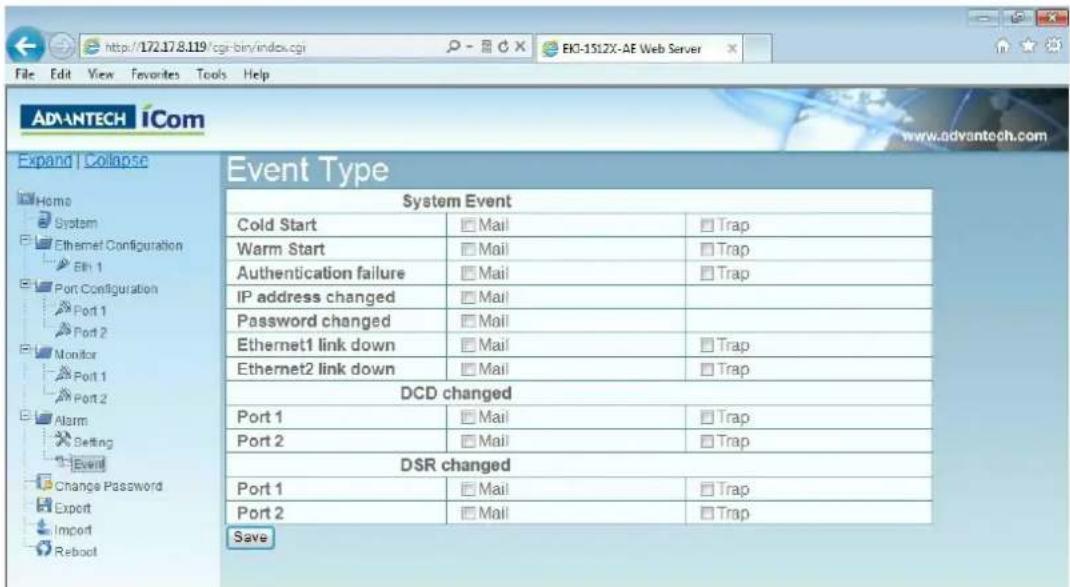 Advantech EKI-1512X - Auto Warning (Alarm) - 2