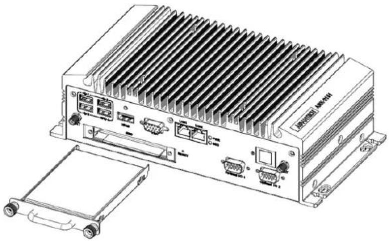 Advantech ARK-2121S - Installing 2.5" SSD or HDD - 1