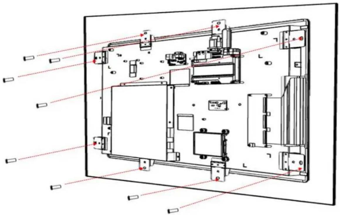 Advantech UTC-210 - Rear Mount - 4