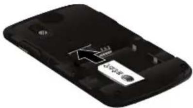 AT&T SGH-A177 - Installing and Removing the SIM Card - 1