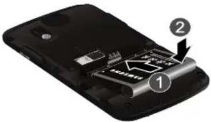 AT&T SGH-A177 - Replacing the Battery - 1