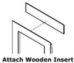 Attach Wooden Insert