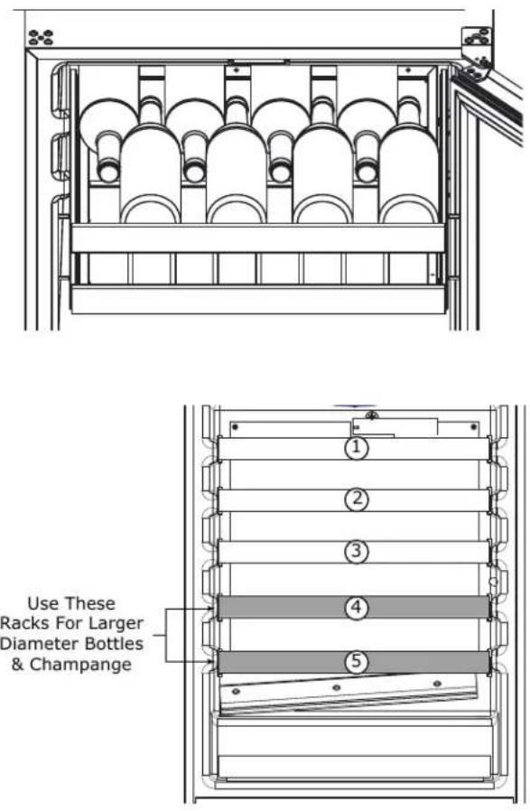 U-Line Wine Captain -1224WCS-13A - Recommended Wine Storage - 1