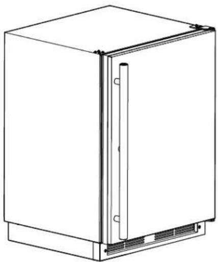 U-Line Wine Captain -1224WCS-13A - To install the kit: - 1