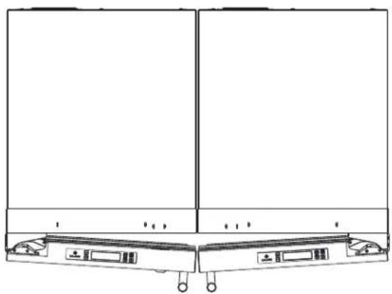 U-Line Wine Captain -2218WCS-01A - Side-by-Side Installation - 1