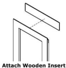 Attach Wooden Insert