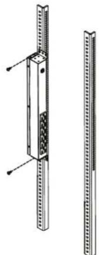 CyberPower PDU15B2F12R - Vertical Installation with Brackets - 2