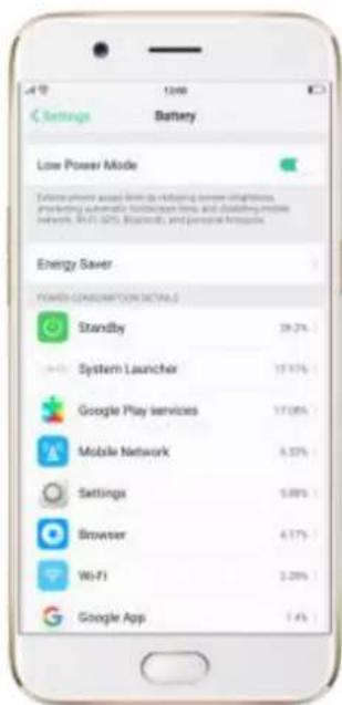 OPPO R9s Pro - Low Power Mode - 1