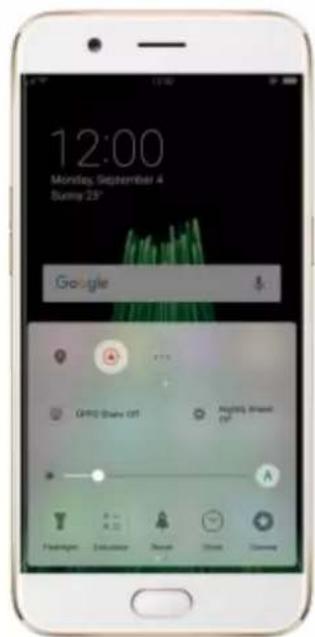 OPPO R9s Pro - Change the screen orientation - 4