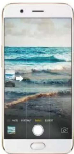 OPPO R9s Pro - Switch the cameras. Click - 5