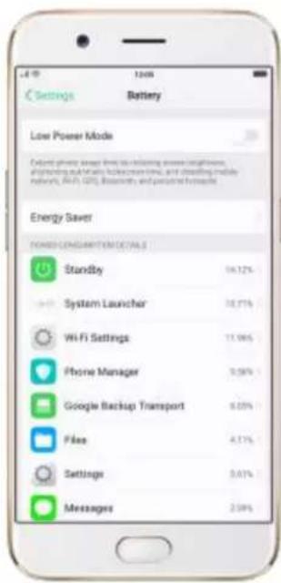 OPPO R9s Pro - Charge and monitor the battery - 6