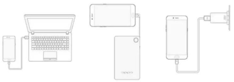 OPPO R9s Pro - Charging the battery - 1