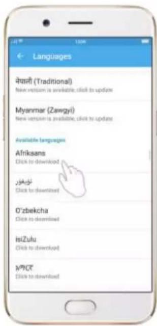 OPPO R9s Pro - Add or change keyboard languages - 2