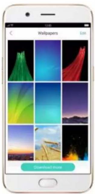 OPPO R9s Pro - Change the wallpaper - 2