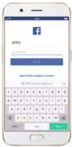 OPPO R9s Pro - Safe keyboard - 1