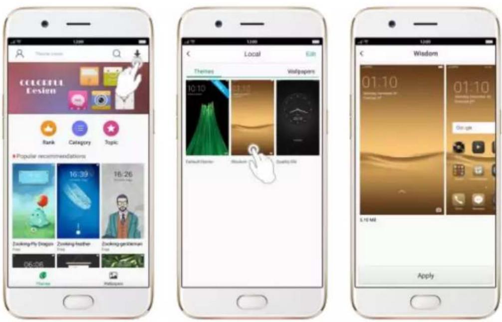 OPPO R9s Pro - Online phone theme - 1