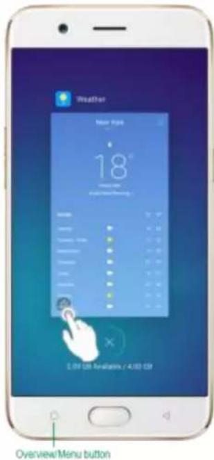 OPPO R9s Pro - Activate screen pinning - 2