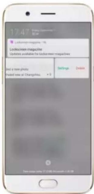 OPPO R9s Pro - Notification center - 1