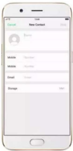 OPPO R9s Pro - SIM contacts - 1