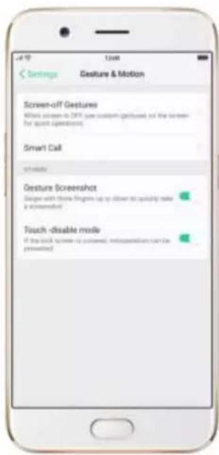 OPPO R9s Pro - Gestures - 1