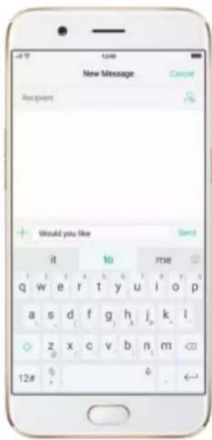 OPPO R9s Pro - Smart input - 3