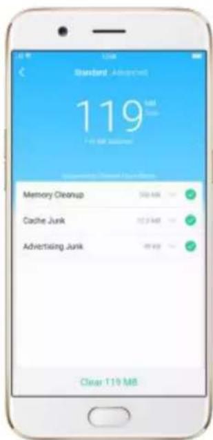 OPPO R9s Pro - Fast cleanup - 1